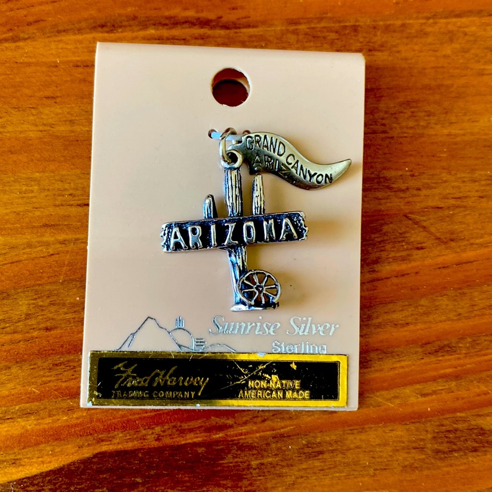 New Sunrise Silver AZ charm